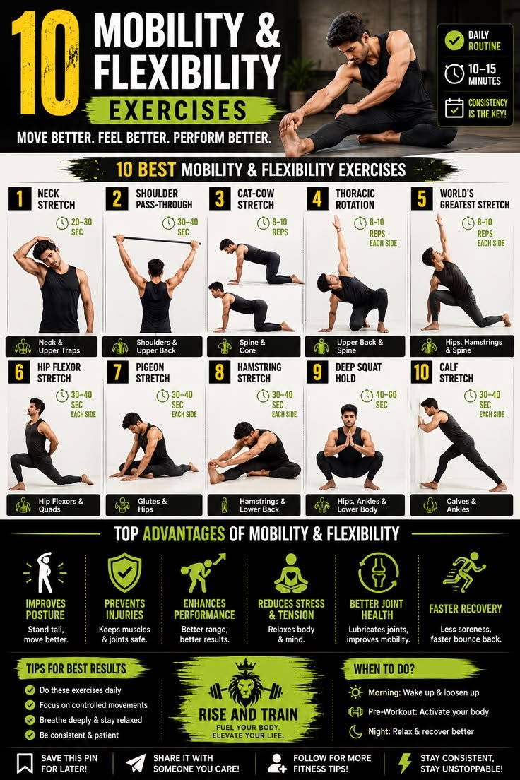 Best Exercises for Improving Flexibility